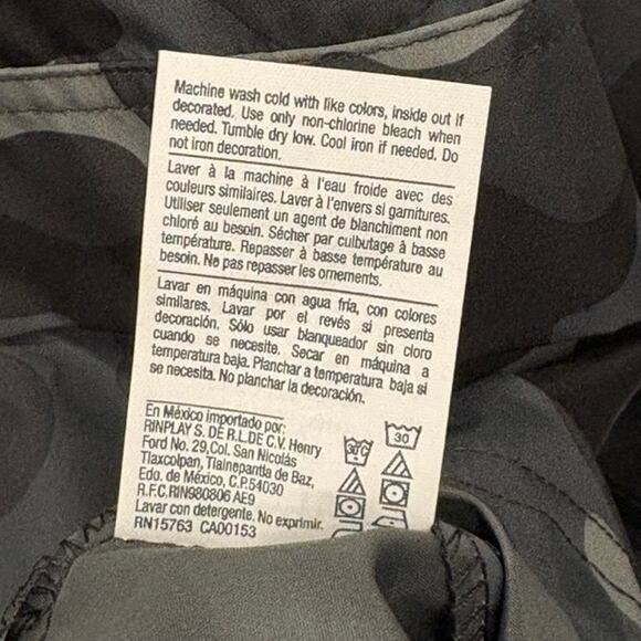 Champion Camo Jacket Mens Large Porsche‎ Olympics Logo Stadium Gear Quarter Zip - Picture 6 of 13